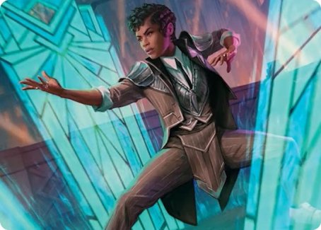 Dapper Shieldmate Art Card [Streets of New Capenna Art Series] | Gear Gaming Bentonville