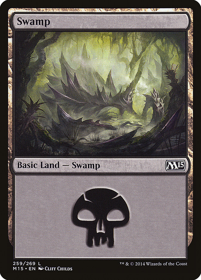 Swamp (259) [Magic 2015] | Gear Gaming Bentonville