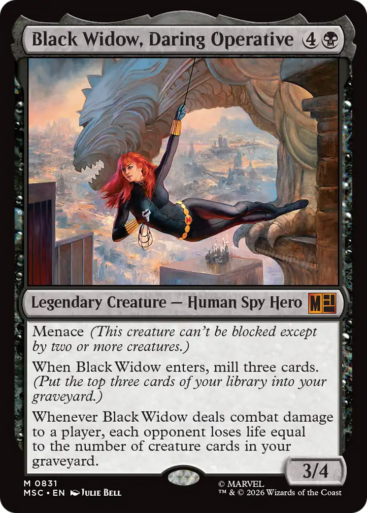 Black Widow, Daring Operative [Marvel Super Heroes Commander] | Gear Gaming Bentonville