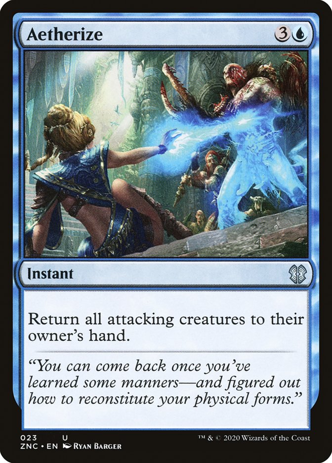 Aetherize [Zendikar Rising Commander] | Gear Gaming Bentonville