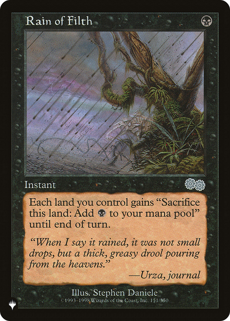 Rain of Filth [The List Reprints] | Gear Gaming Bentonville