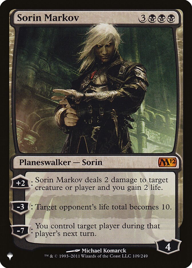 Sorin Markov [The List] | Gear Gaming Bentonville