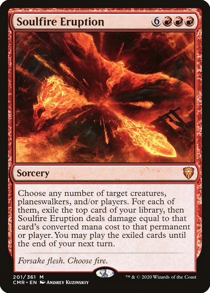 Soulfire Eruption [Commander Legends] | Gear Gaming Bentonville