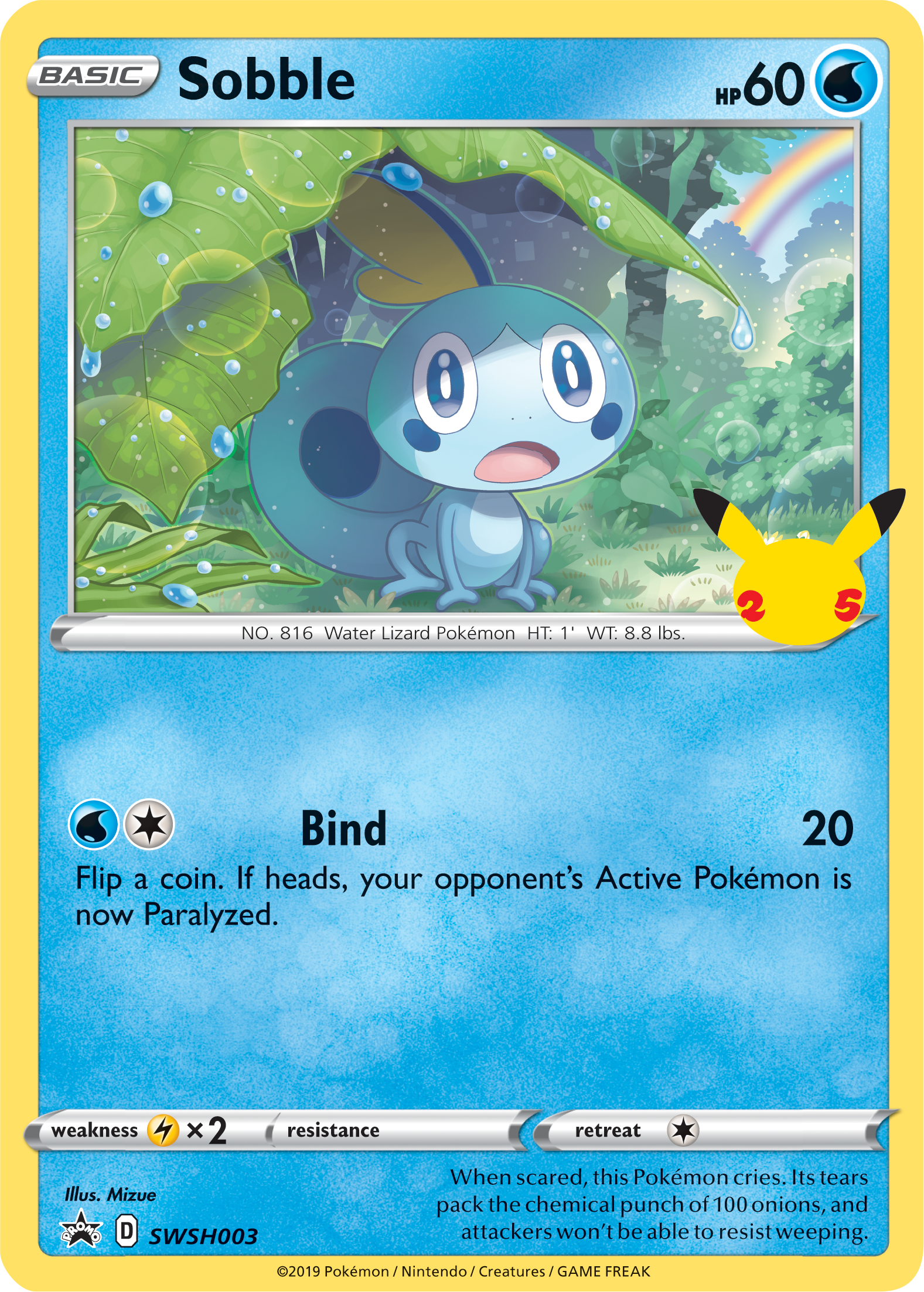 Sobble (SWSH003) (Jumbo Card) [First Partner Pack] | Gear Gaming Bentonville