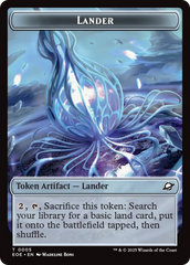 Robot // Lander (0005) Double-Sided Token [Edge of Eternities Tokens] | Gear Gaming Bentonville