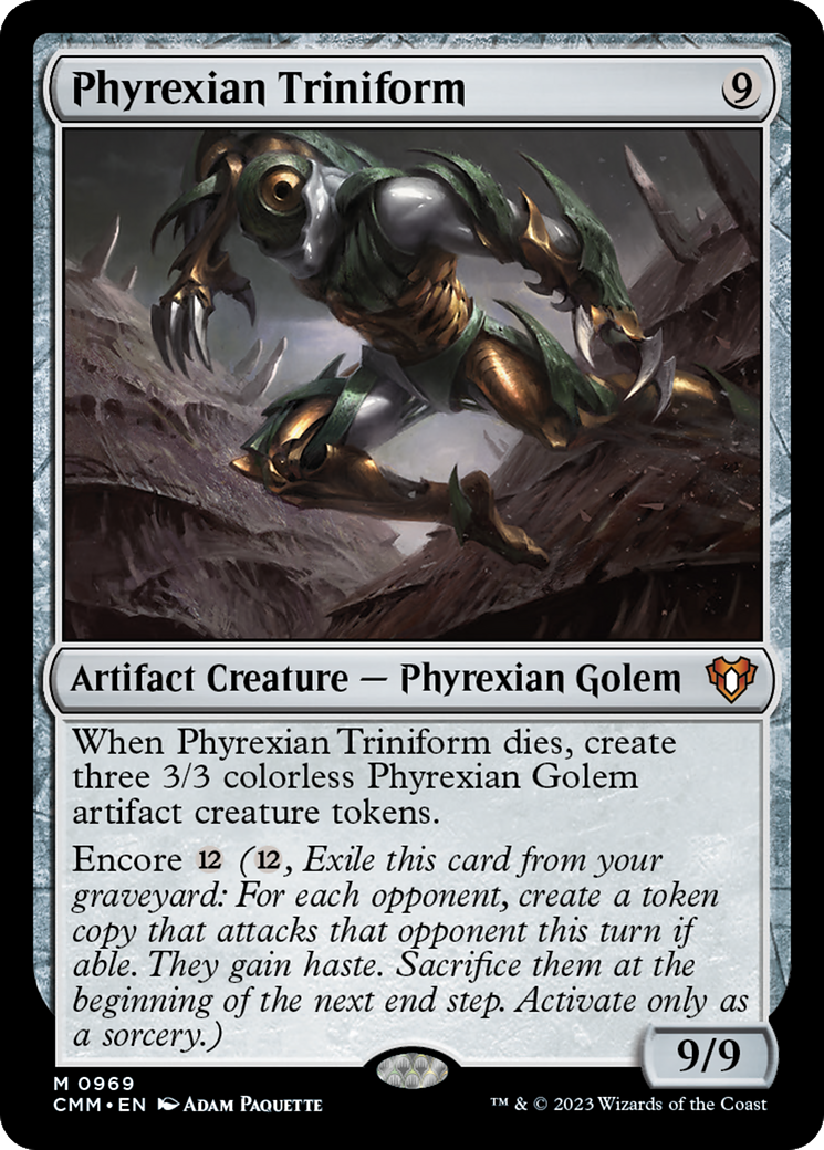 Phyrexian Triniform [Commander Masters] | Gear Gaming Bentonville