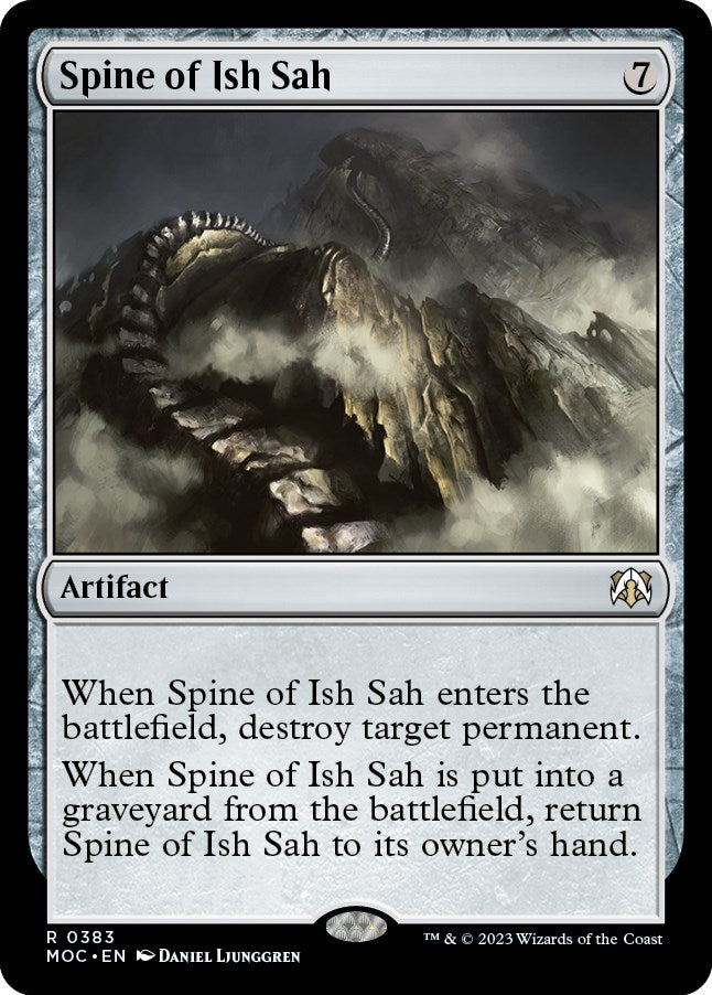 Spine of Ish Sah [March of the Machine Commander] | Gear Gaming Bentonville