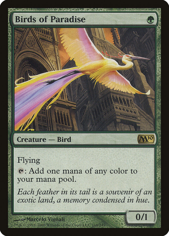 Birds of Paradise [Magic 2010] | Gear Gaming Bentonville