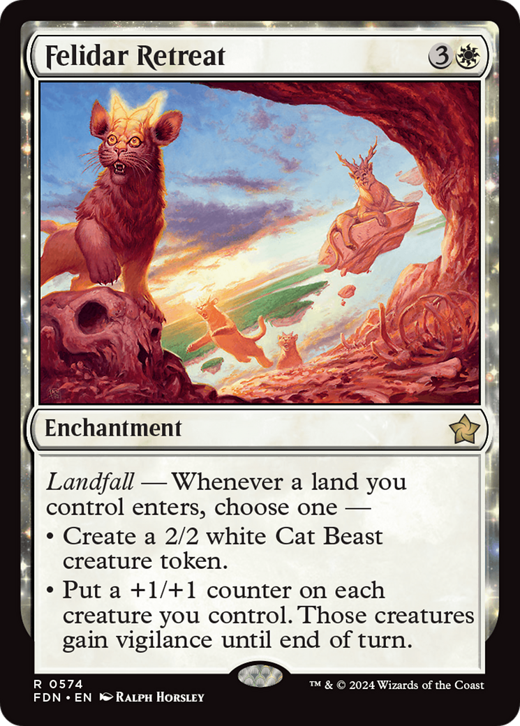 Felidar Retreat [Foundations] | Gear Gaming Bentonville
