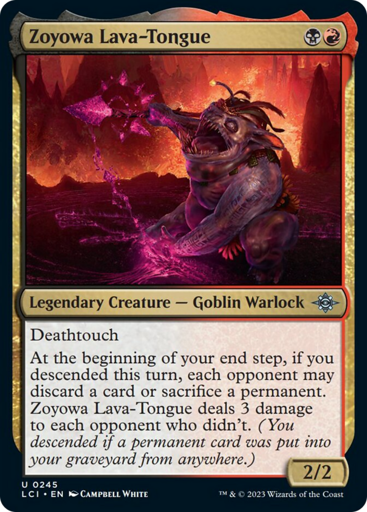 Zoyowa Lava-Tongue [The Lost Caverns of Ixalan] | Gear Gaming Bentonville