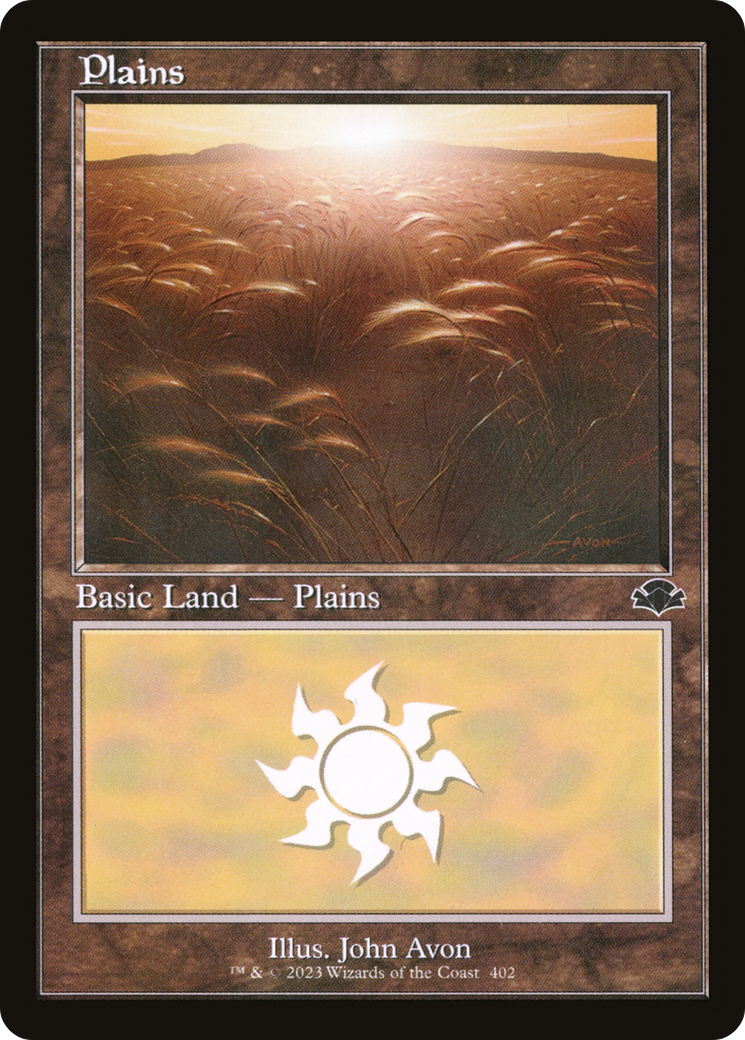 Plains (402) (Retro) [Dominaria Remastered] | Gear Gaming Bentonville