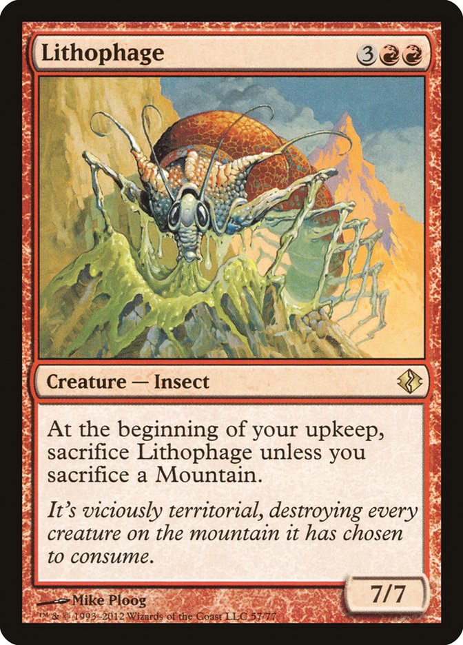 Lithophage [Duel Decks: Venser vs. Koth] | Gear Gaming Bentonville