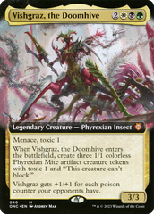 Vishgraz, the Doomhive (Extended Art) [Phyrexia: All Will Be One Commander] | Gear Gaming Bentonville