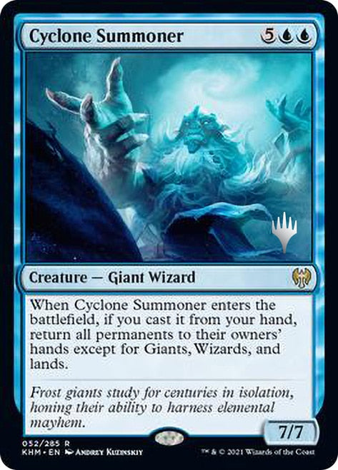 Cyclone Summoner (Promo Pack) [Kaldheim Promos] | Gear Gaming Bentonville