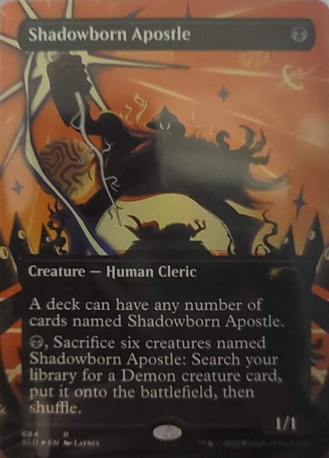 Shadowborn Apostle (Borderless) (684) [Secret Lair Drop Promos] | Gear Gaming Bentonville