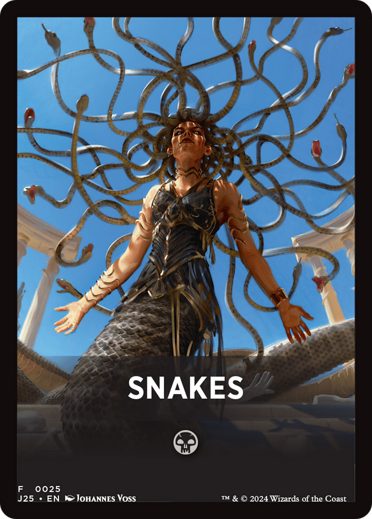 Snakes Theme Card [Foundations Jumpstart Front Cards] | Gear Gaming Bentonville