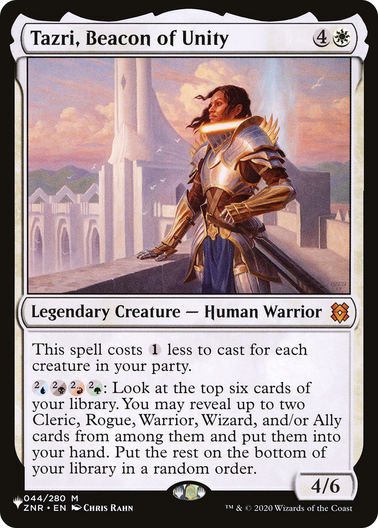 Tazri, Beacon of Unity (ZNR) [The List] | Gear Gaming Bentonville