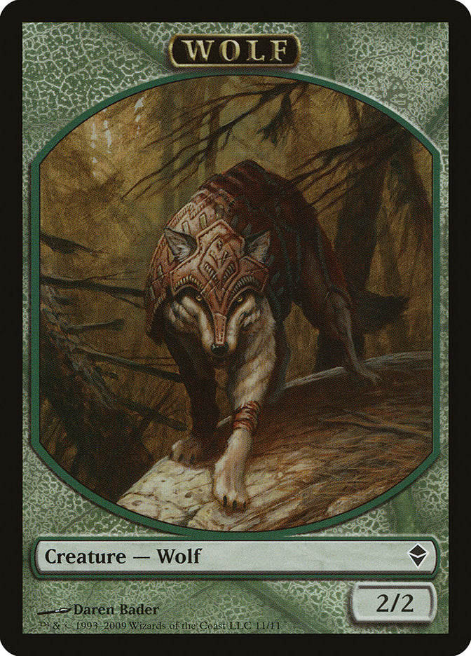 Wolf Token [Zendikar Tokens] | Gear Gaming Bentonville