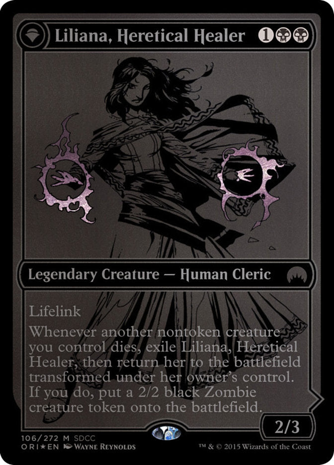 Liliana, Heretical Healer // Liliana, Defiant Necromancer [San Diego Comic-Con 2015] | Gear Gaming Bentonville