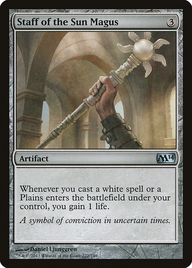 Staff of the Sun Magus [Magic 2014] | Gear Gaming Bentonville