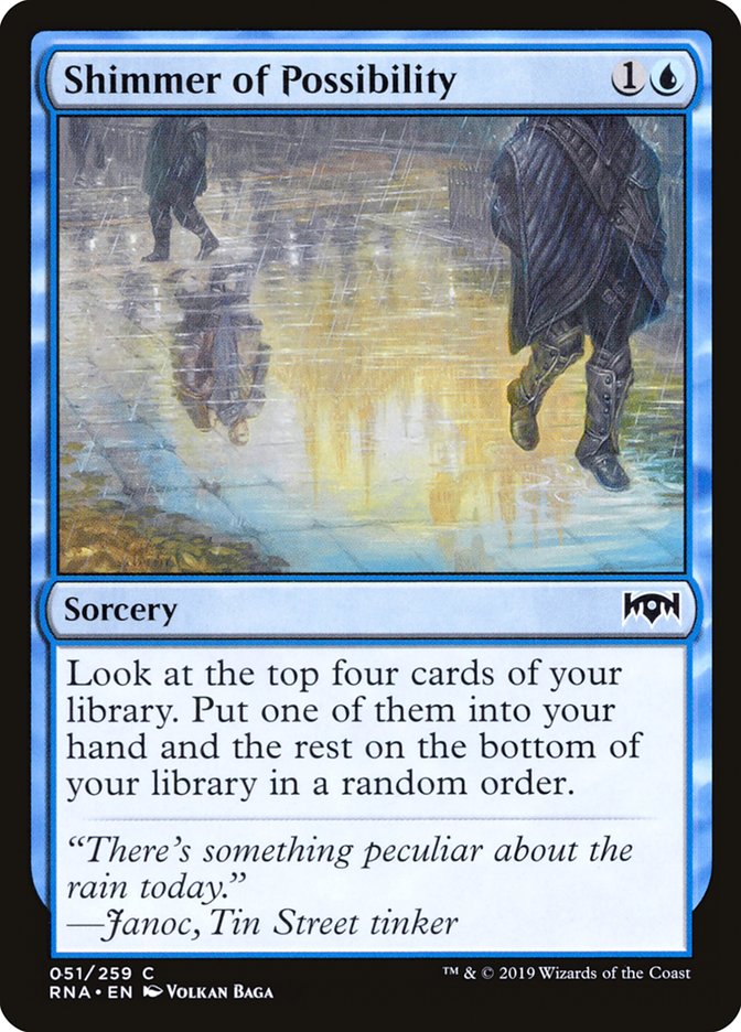 Shimmer of Possibility [Ravnica Allegiance] | Gear Gaming Bentonville