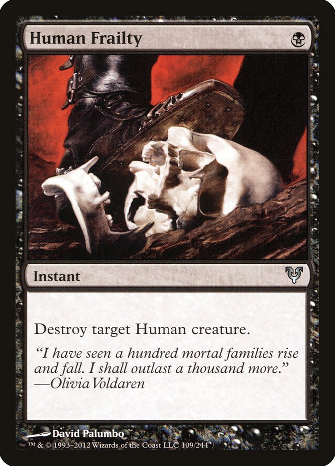 Human Frailty [Avacyn Restored] | Gear Gaming Bentonville