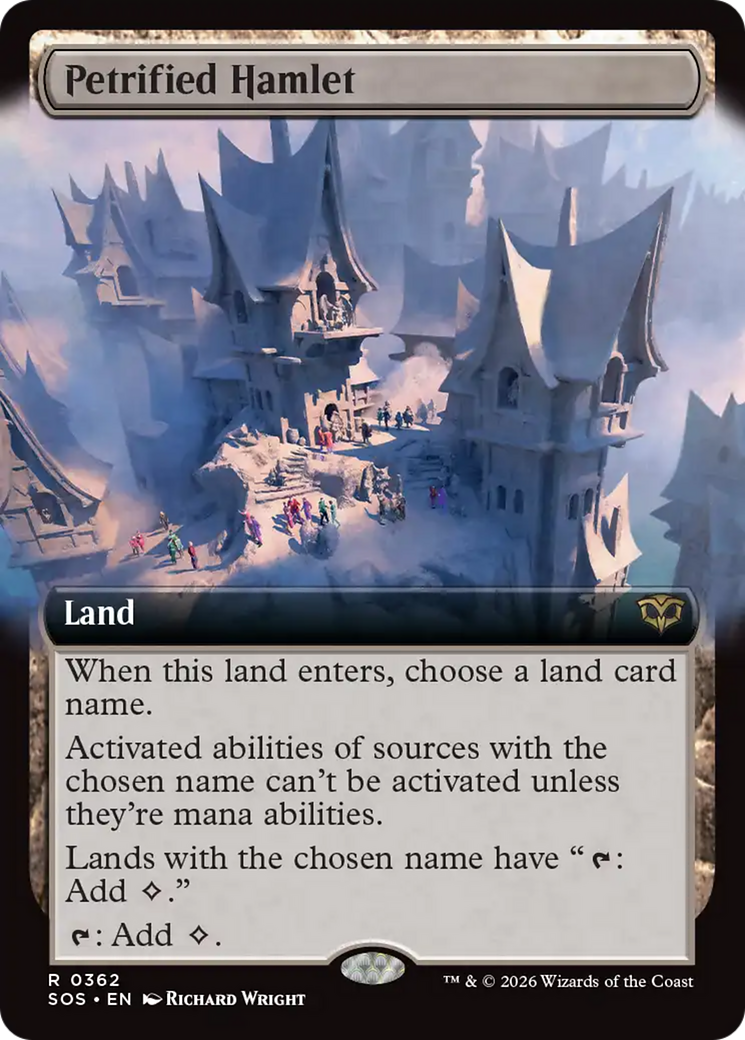 Petrified Hamlet (Extended Art) [Secrets of Strixhaven] | Gear Gaming Bentonville