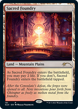 Sacred Foundry [Secret Lair Drop Series] | Gear Gaming Bentonville