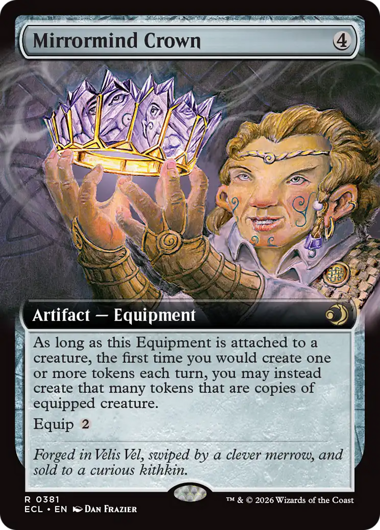 Mirrormind Crown (Extended Art) [Lorwyn Eclipsed] | Gear Gaming Bentonville