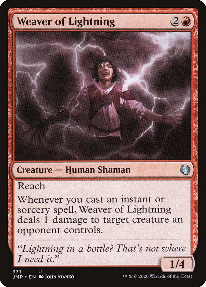 Weaver of Lightning [Jumpstart] | Gear Gaming Bentonville