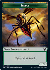 Beast (011) // Insect Double-Sided Token [Commander 2021 Tokens] | Gear Gaming Bentonville