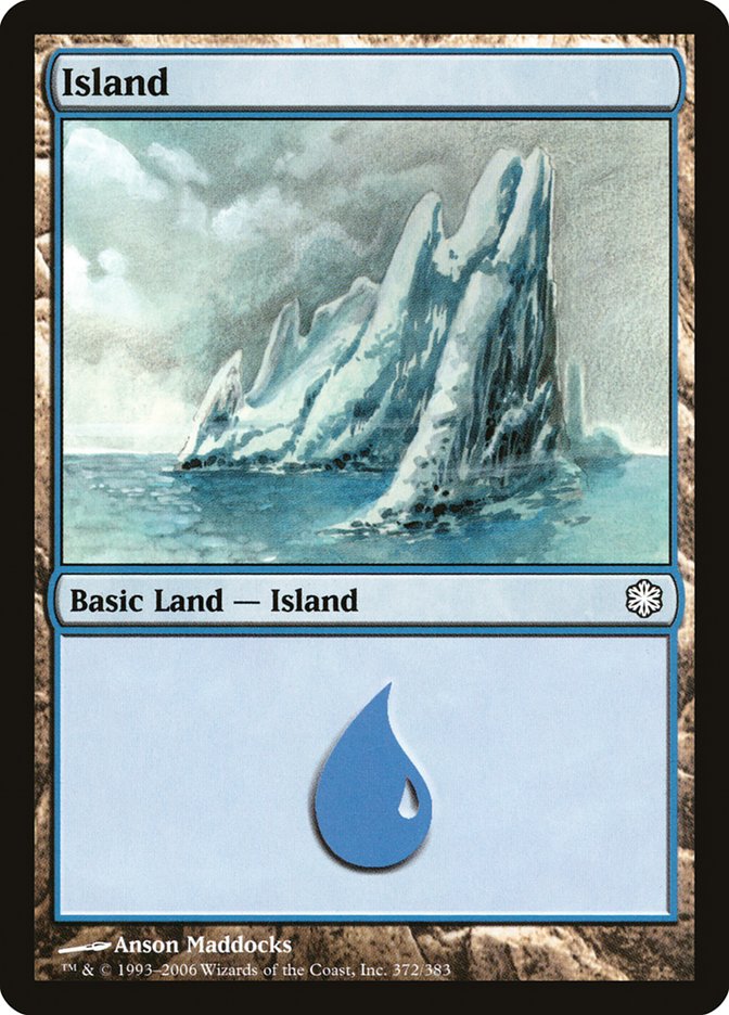 Island (372) [Coldsnap Theme Decks] | Gear Gaming Bentonville