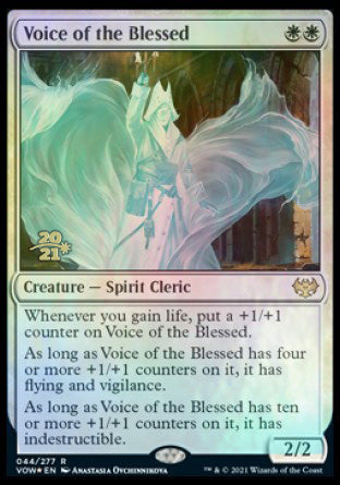 Voice of the Blessed [Innistrad: Crimson Vow Prerelease Promos] | Gear Gaming Bentonville