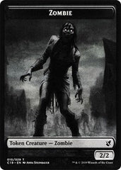Zombie (010) // Zombie (011) Double-Sided Token [Commander 2019 Tokens] | Gear Gaming Bentonville