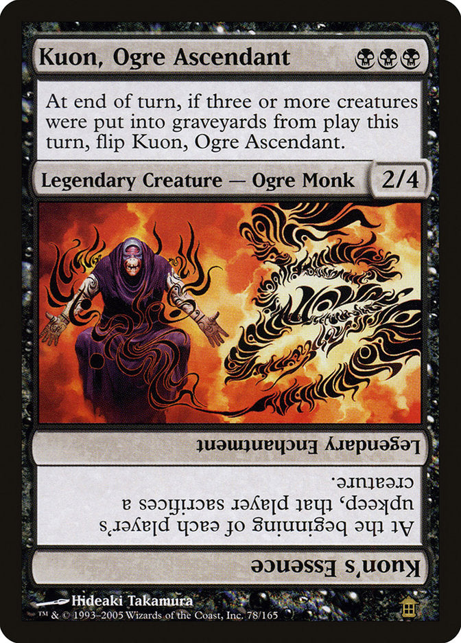 Kuon, Ogre Ascendant // Kuon's Essence [Saviors of Kamigawa] | Gear Gaming Bentonville