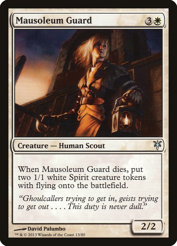 Mausoleum Guard [Duel Decks: Sorin vs. Tibalt] | Gear Gaming Bentonville