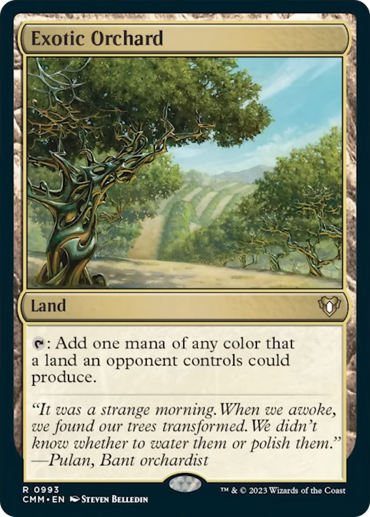 Exotic Orchard [Commander Masters] | Gear Gaming Bentonville