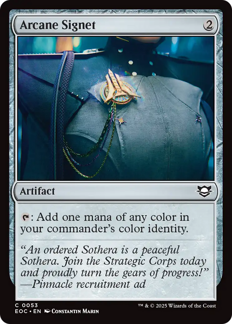 Arcane Signet [Edge of Eternities Commander] | Gear Gaming Bentonville