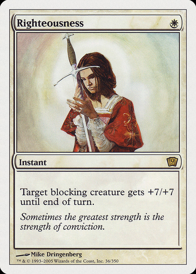 Righteousness [Ninth Edition] | Gear Gaming Bentonville