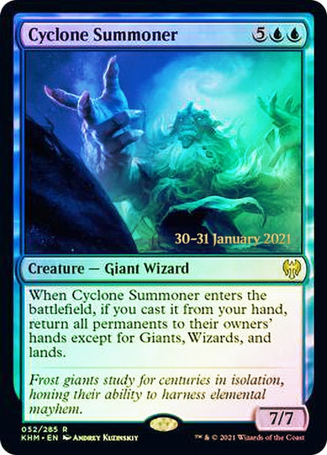 Cyclone Summoner [Kaldheim Prerelease Promos] | Gear Gaming Bentonville