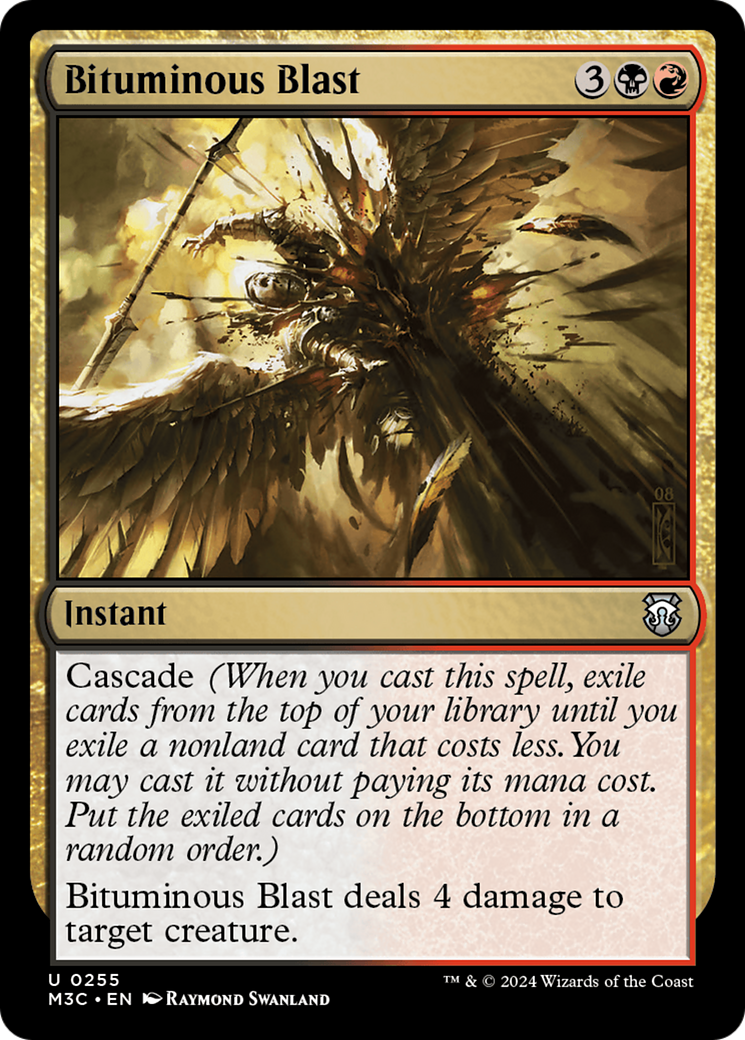 Bituminous Blast [Modern Horizons 3 Commander] | Gear Gaming Bentonville