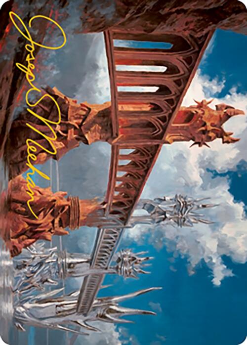 Silverbluff Bridge Art Card (Gold-Stamped Signature) [Modern Horizons 2 Art Series] | Gear Gaming Bentonville