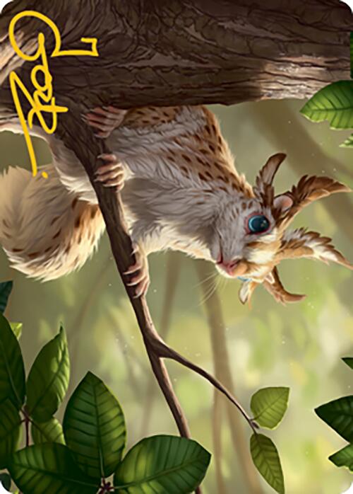 Squirrel Sovereign Art Card (Gold-Stamped Signature) [Modern Horizons 2 Art Series] | Gear Gaming Bentonville