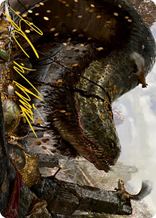 Junk Winder Art Card (Gold-Stamped Signature) [Modern Horizons 2 Art Series] | Gear Gaming Bentonville