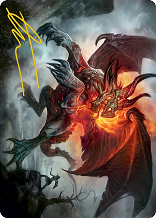 Piru, the Volatile Art Card (Gold-Stamped Signature) [Modern Horizons 2 Art Series] | Gear Gaming Bentonville