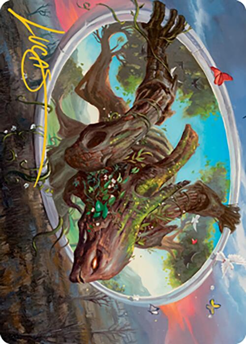 Gaea's Will Art Card (Gold-Stamped Signature) [Modern Horizons 2 Art Series] | Gear Gaming Bentonville