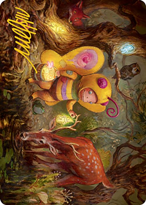 Glimmer Bairn Art Card (Gold-Stamped Signature) [Modern Horizons 2 Art Series] | Gear Gaming Bentonville