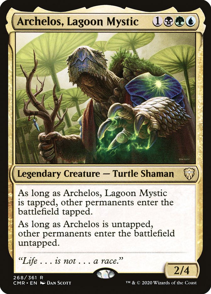 Archelos, Lagoon Mystic [Commander Legends] | Gear Gaming Bentonville