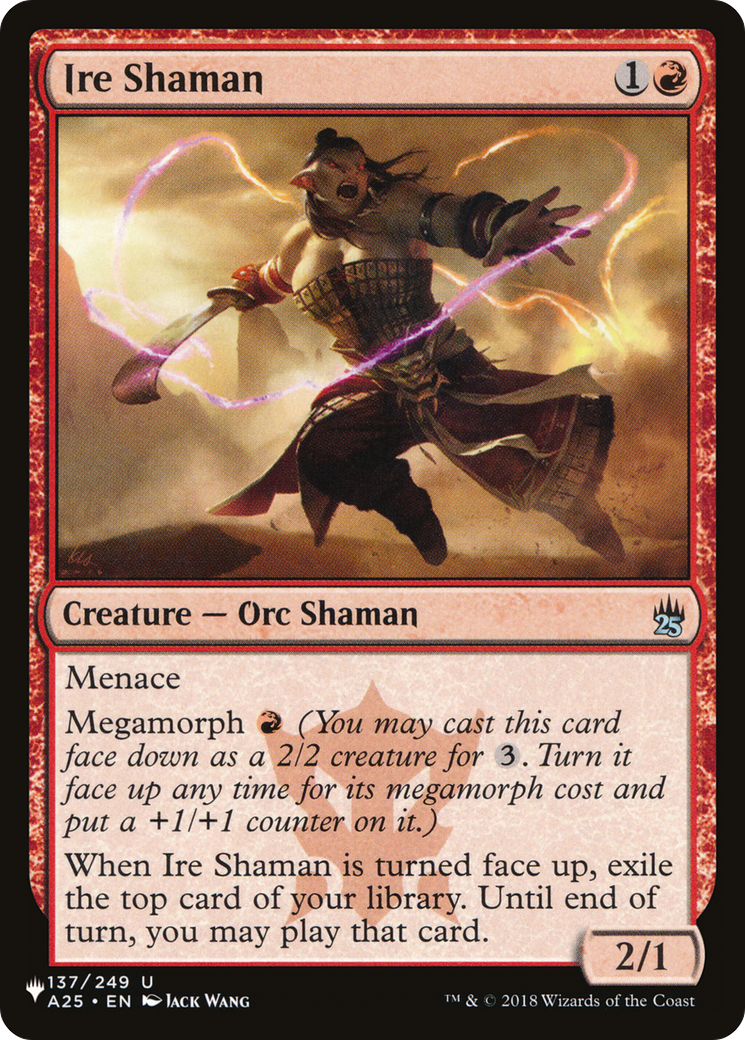 Ire Shaman [The List Reprints] | Gear Gaming Bentonville