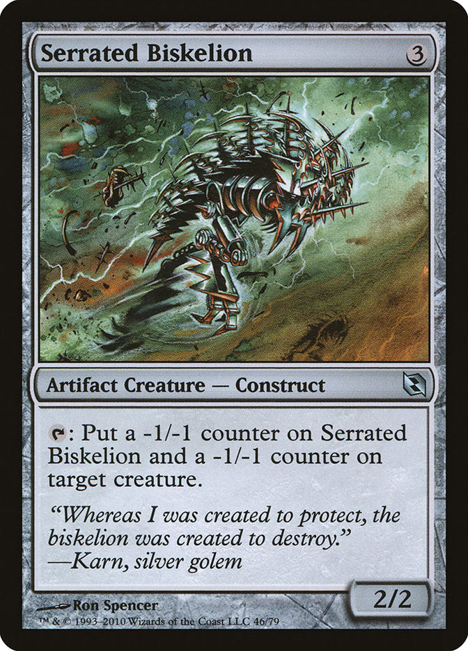 Serrated Biskelion [Duel Decks: Elspeth vs. Tezzeret] | Gear Gaming Bentonville